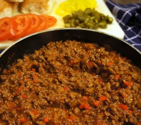 Sloppy Joes with Red Pepper