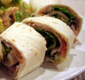 turkey club tortilla roll ups Recipe