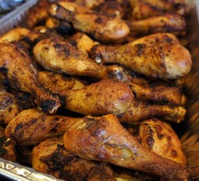 Barbecued Chicken Drumsticks For A Crowd Recipe