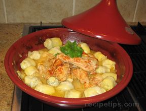 Chicken Tagine with Artichoke Hearts