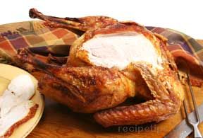 deep-fried turkey with garlic lemon marinade Recipe