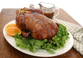 Roasted Duckling with Orange Marmalade Sauce Recipe