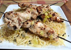 grilled chicken spiedini Recipe