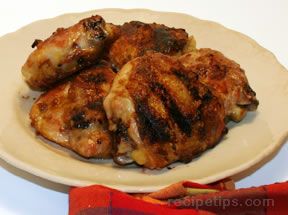 Grilled Chicken Thighs