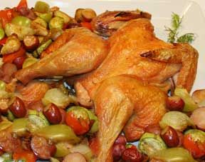 Herb Roasted Butterflied Chicken