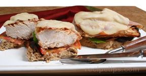 Open Faced Grilled Chicken Sandwich Recipe