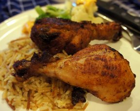 roasted chicken legs Recipe