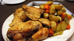 roasted chicken with vegetables Recipe