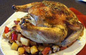 Rosemary and Sage Roasted Chicken Recipe