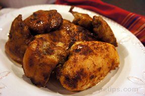 Spicy Honey Brushed Chicken Thighs Recipe