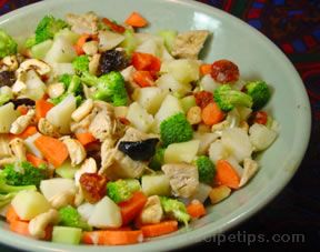 chicken and mixed vegetable salad Recipe