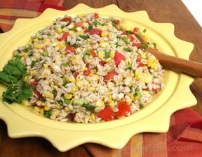 Barley Corn Salad Recipe