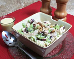 chicken pecan salad with craisins Recipe