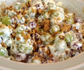 creamy grape salad with walnuts Recipe
