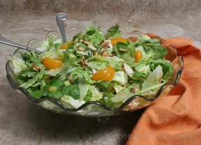 crunchy orange tossed salad Recipe