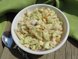 cucumber coleslaw Recipe