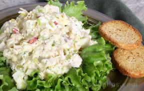 Turkey with Egg Salad