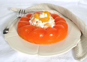 Mandarin Ring Mold and Fruit Salad