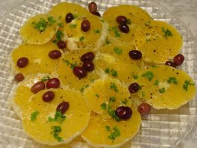 Sliced Orange and Olive Salad Recipe