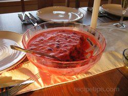 Pink Raspberry Salad