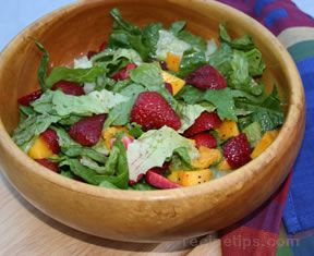 Mango, Strawberries and Greens Recipe