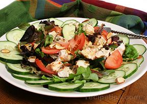 sweet-n-spicy grilled chicken salad Recipe