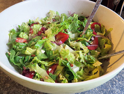 Sweet Strawberry Lettuce Salad Recipe