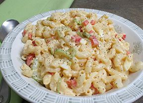 Tangy Macaroni Salad Recipe