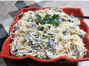 vermicelli pasta salad Recipe