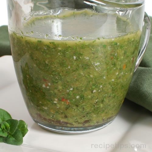 Chimichurri Sauce Recipe Image