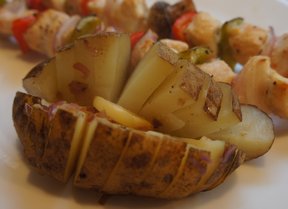Baked Fan Potatoes Recipe