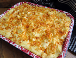 baked make-ahead mashed potatoes Recipe