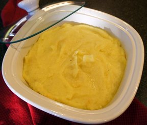 Cheesy Mashed Potatoes and Cauliflower