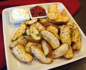 spicy potato wedges Recipe