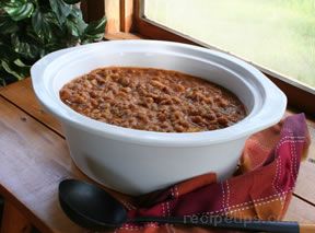 Crock Pot Beans and Bacon