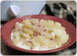 Slow Cooker Creamy Scalloped Potatoes and Ham Recipe
