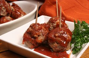 Raspberry Chipotle Meatballs