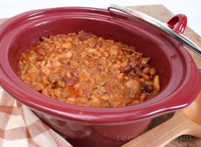 Slow Cooked Baked Beans Recipe