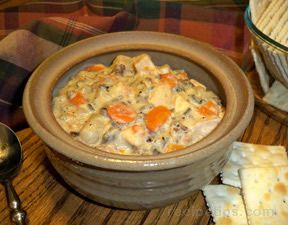 Slow Cooker Chicken and Wild Rice Soup