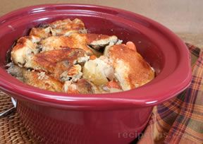 Chicken and Vegetables Slow Cooked Recipe