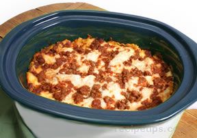 easy slow cooker lasagna Recipe