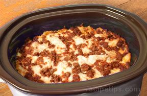 Crock Pot Lasagna 6