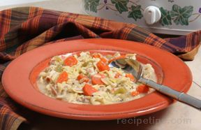 Slow Cooker Chicken Noodle Soup Recipe