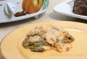 Slow Cooker Cheddar Green Beans Recipe