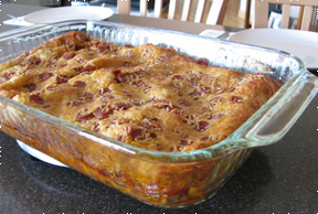 Upside-down Pizza Casserole