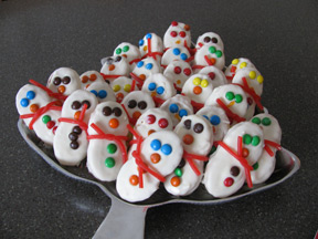Snowman Cookies Recipe