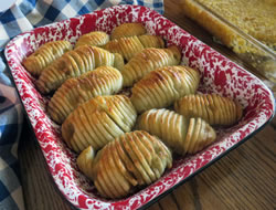 baked potatoes in a dish Recipe