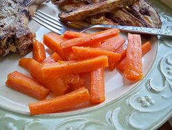 candied carrots Recipe