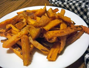 Cinnamon  Sugar Sweet Potato Sticks