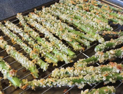 crispy oven fried asparagus Recipe